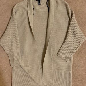 Forever 21 ran cocoon cardigan